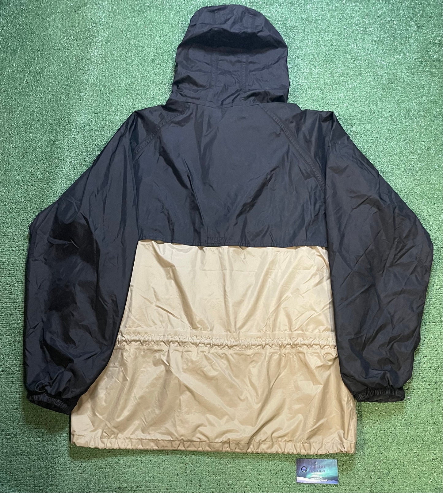 Helly Hansen black beige anorak jacket
