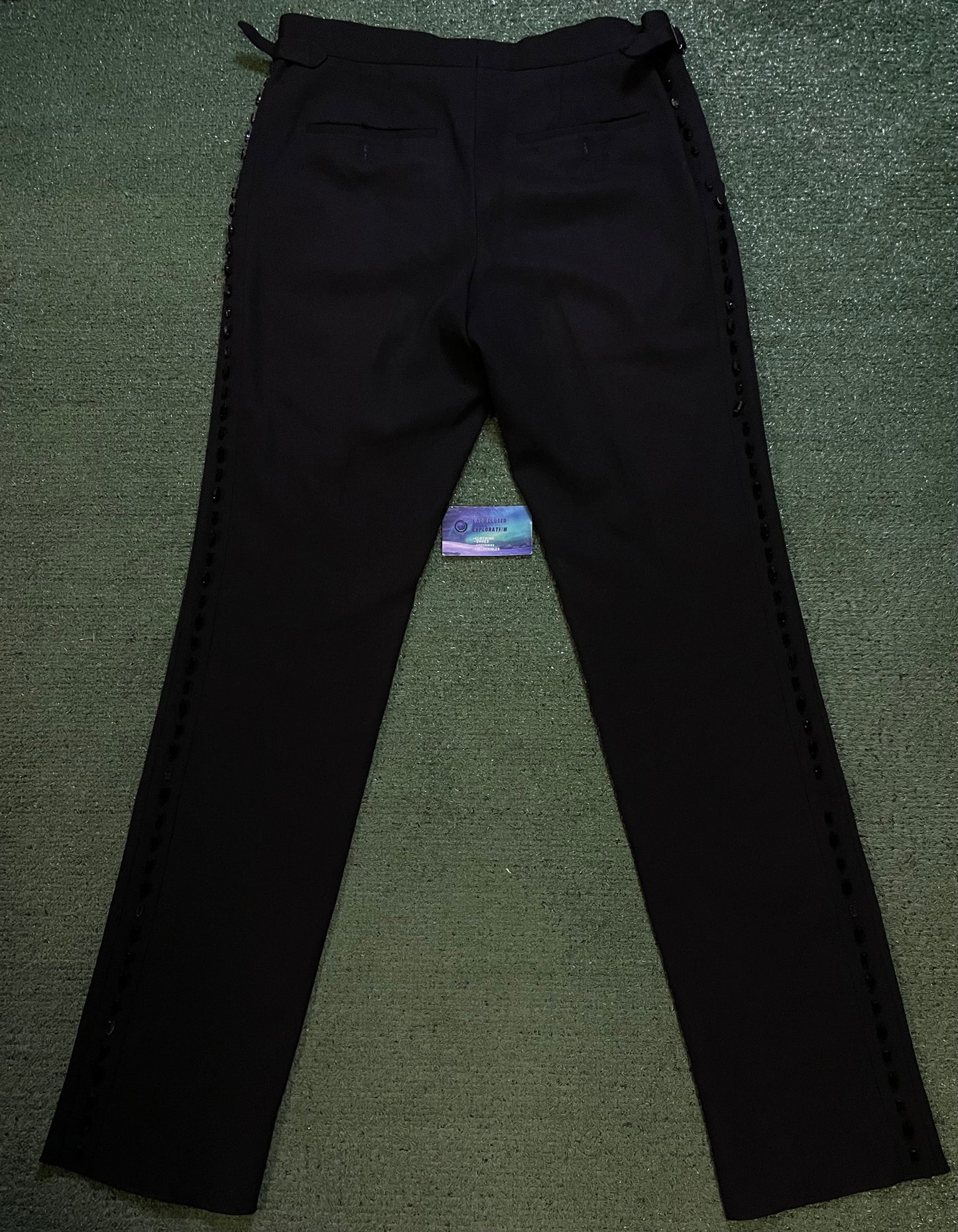Burberry studded black trousers
