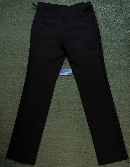 Burberry studded black trousers