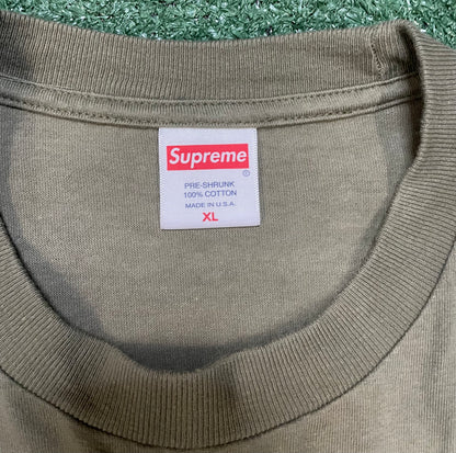 Supreme X the crow olive tee