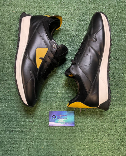 Fendi leather black bug eye monster size 10men/11.5women(EU 43)