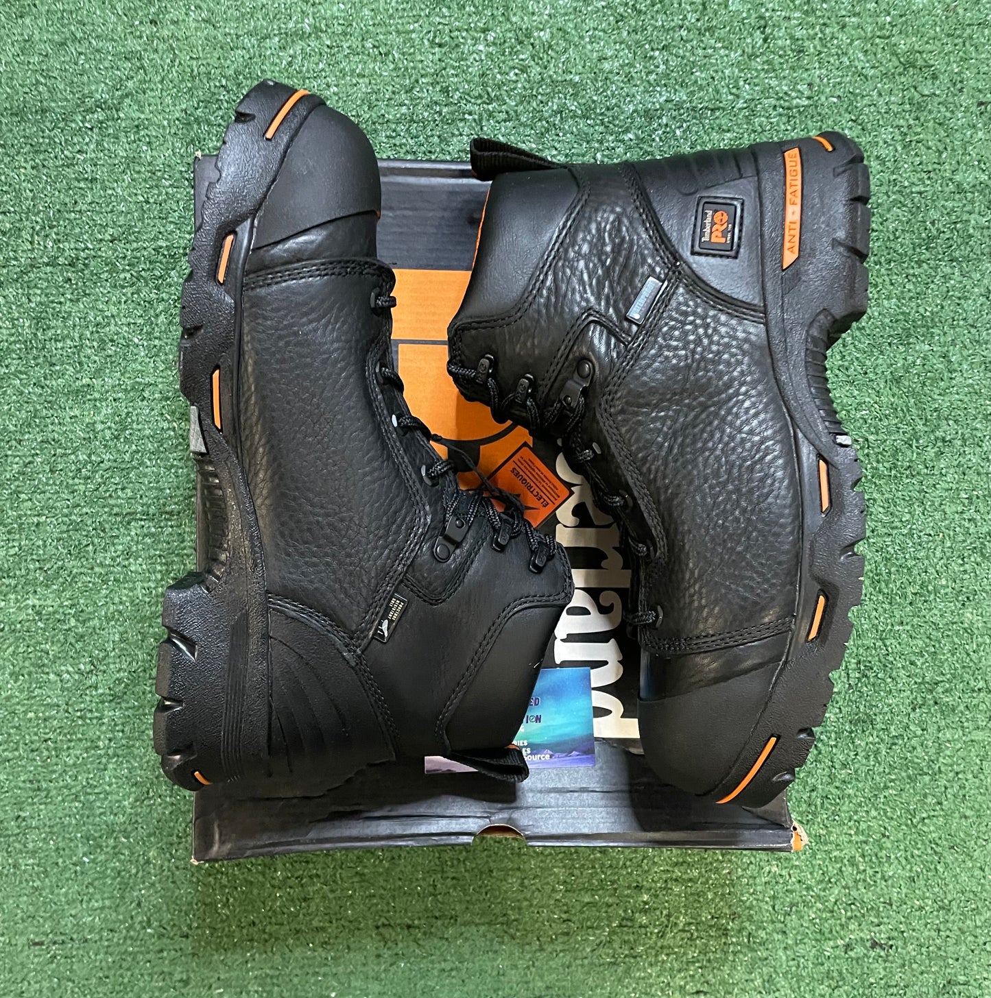 Timberland pro endurance black steel toe boot