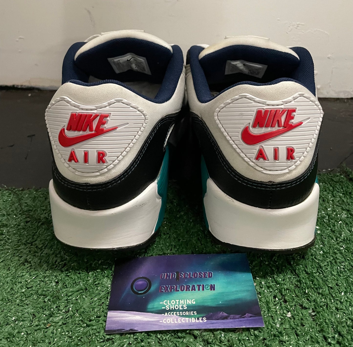 Nike Air Max 90 Ken Griffey jr backwards cap size 10men/11.5women