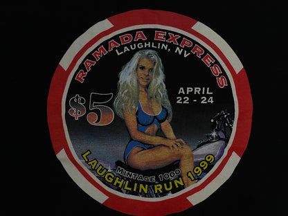 Vintage 1999 laughlin run tee