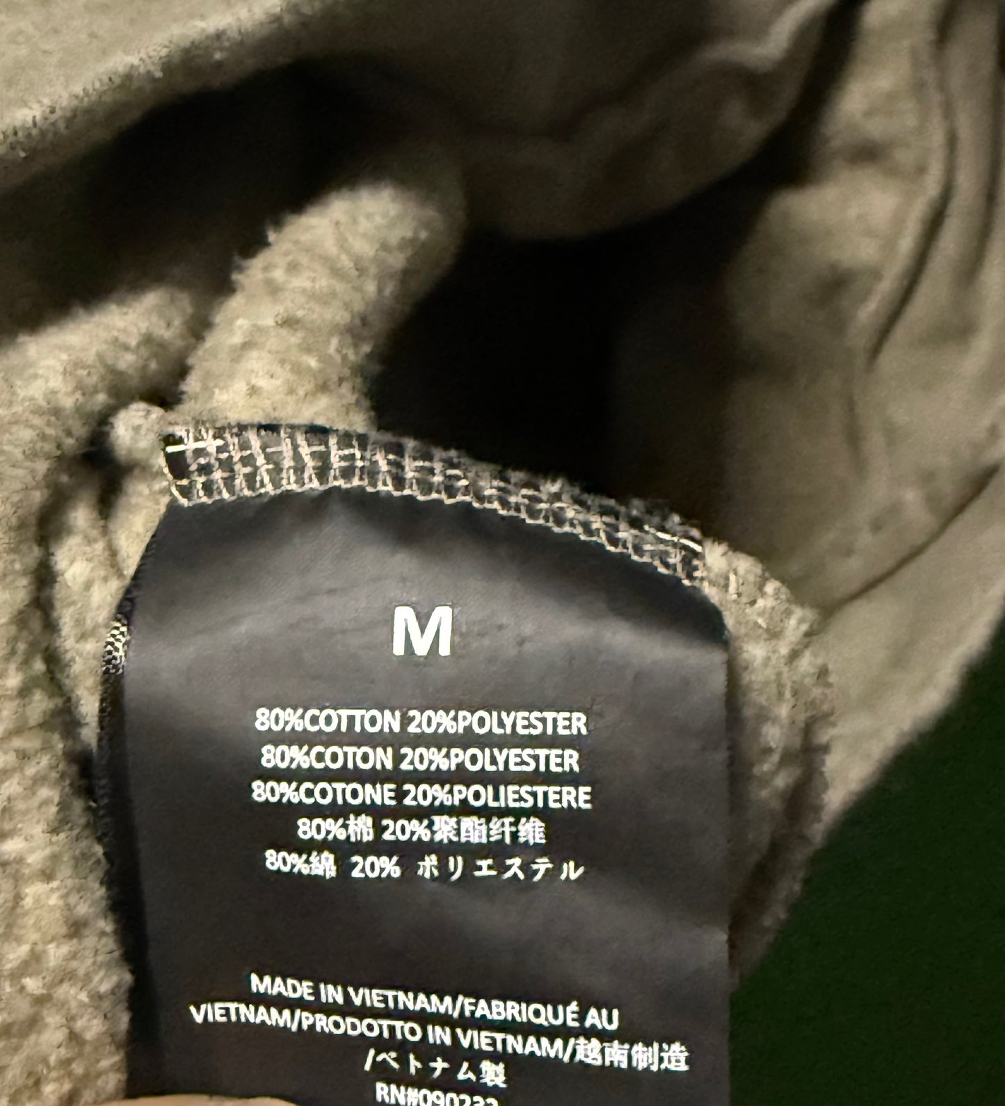 Fear Of God Essentials Zip Up Hoodie