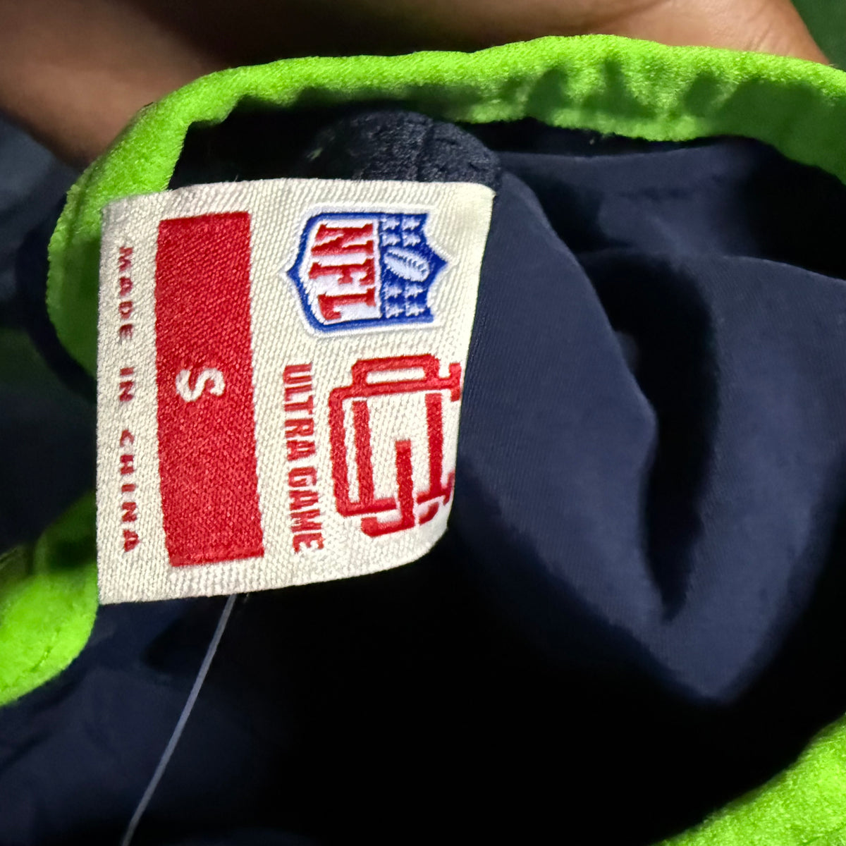Seattle Seahawks Quarter Zip Pullover