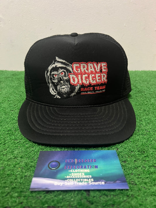 Vintage Grave digger race team hat