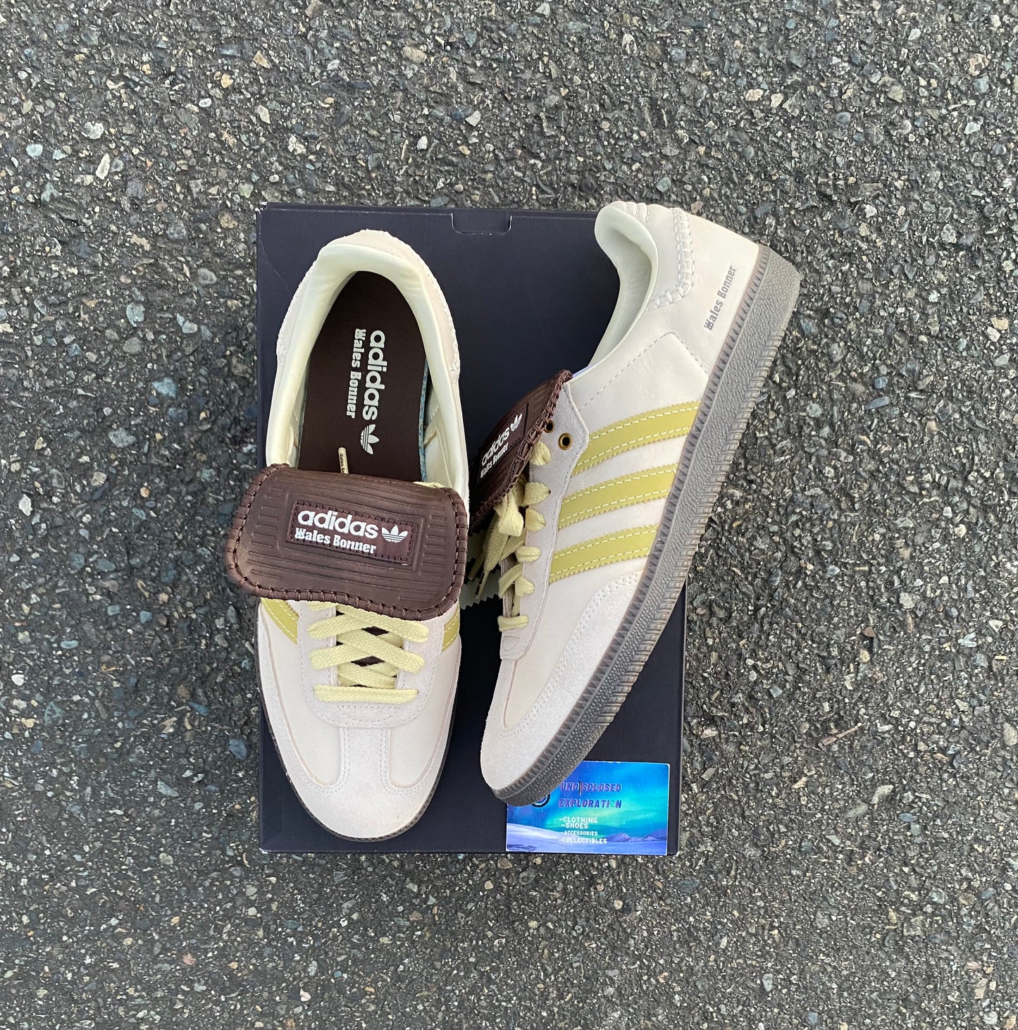 Adidas samba wales bonner ecrtin brown