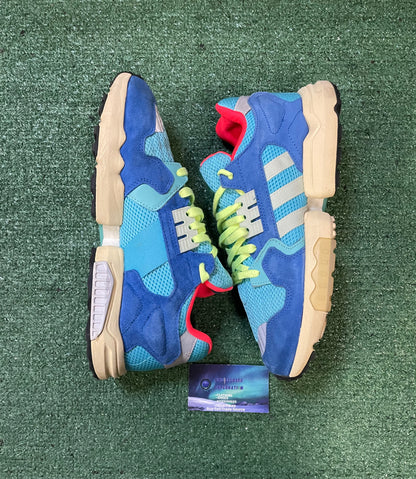Adidas ZX torsion bright cyan size 10men/11.5women