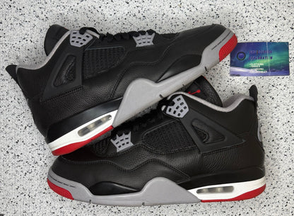 Jordan 4 Bred Reimagined 10 Men/11.5 Women “Preowned”