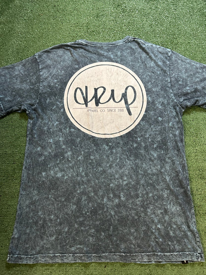 Erup gray acid wash tee