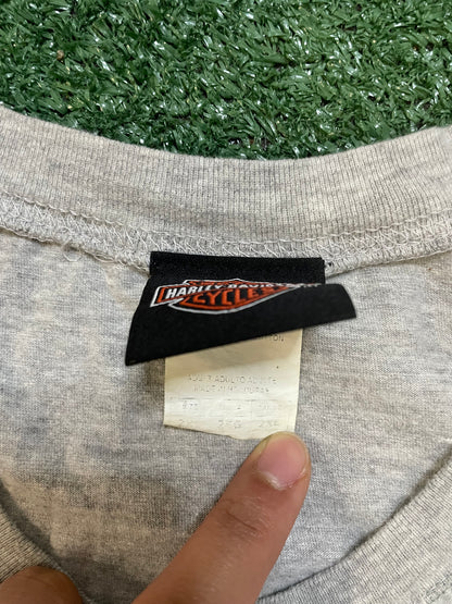 Vintage 2000s Harley Davidson Jamaica cutoff tee