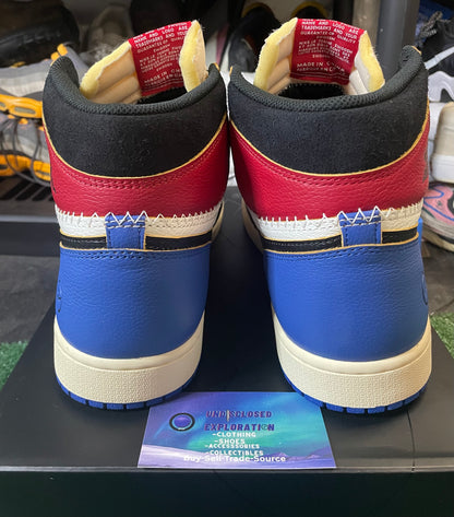 Jordan 1 high x fragment union la varsity red