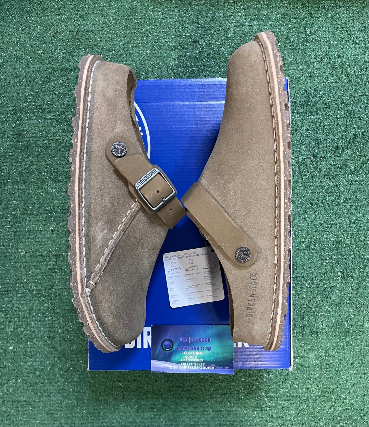 Birkenstock Lutry Premium grey suede