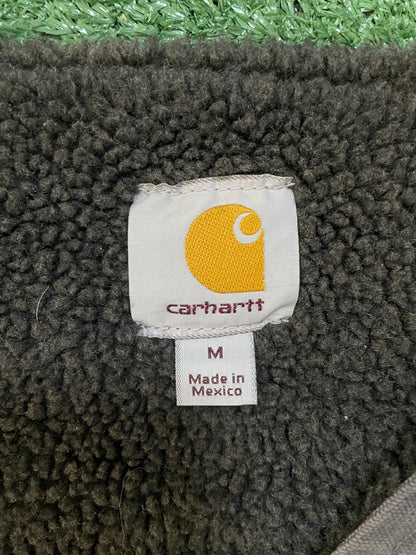 Vintage carhartt grey Sherpa vest