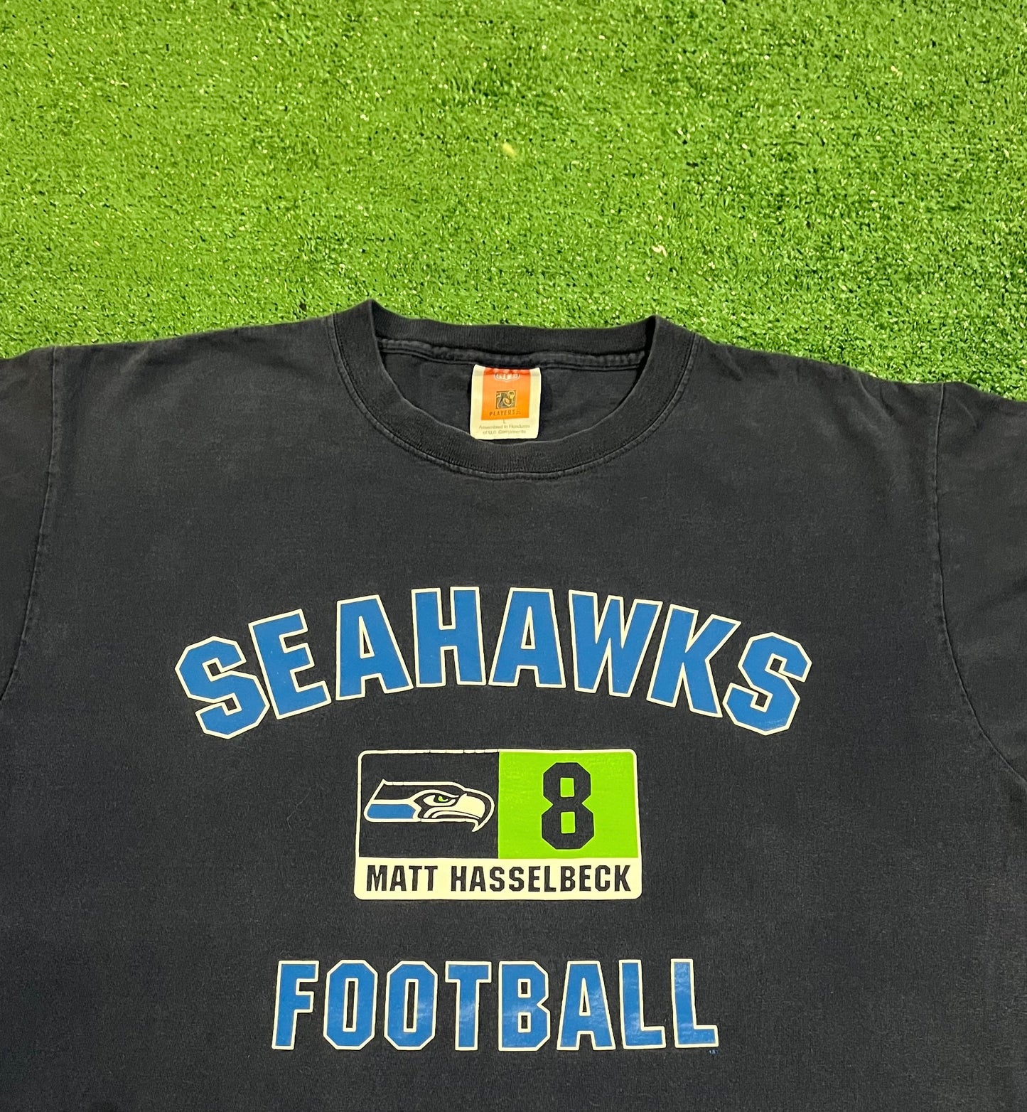 Vintage 2000s Seattle Seahawks Matt Hasselback tee