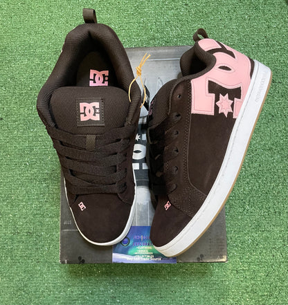 DC Court Graffik Skate Brown / Pink