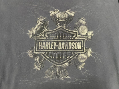 Vintage Harley Davidson flame longsleeve