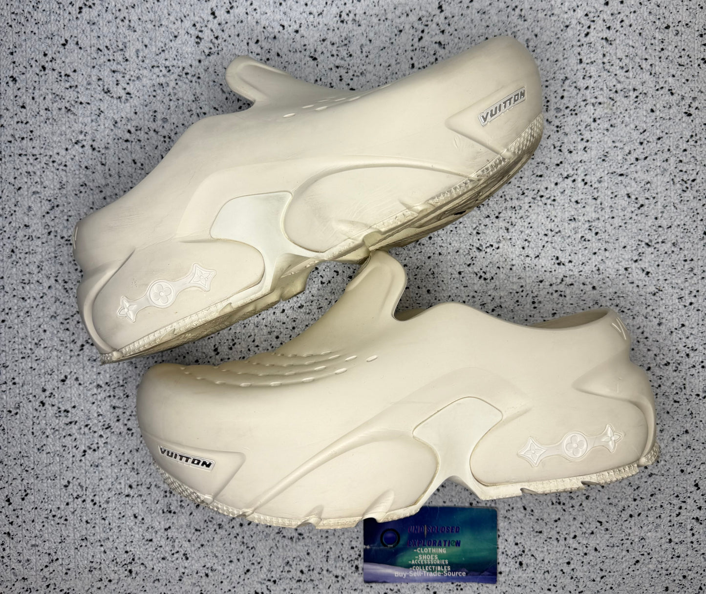 Louis Vuitton Shark Clog 8 UK/9.5 Men “Preowned”