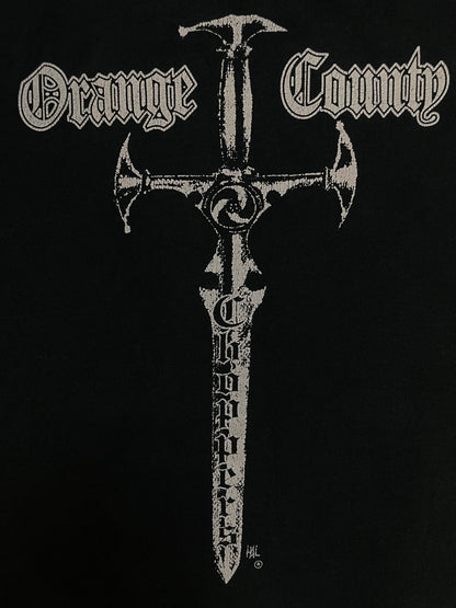 Vintage 1990s Orange County Choppers Longsleeve sword tee