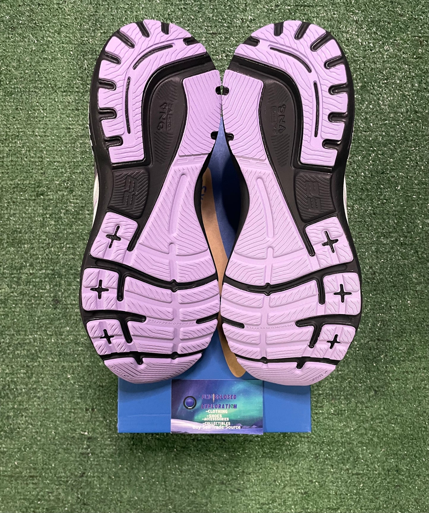 Brooks alderanline GTS grey black purple