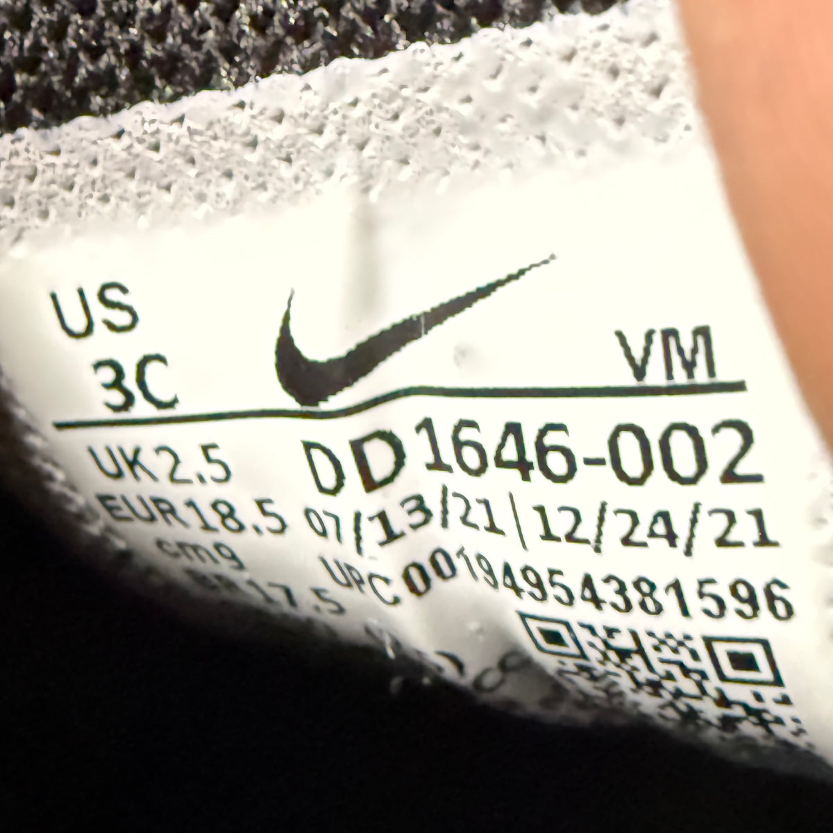 Nike Air Max 270 Black White Toddler 3 C “Preowned”