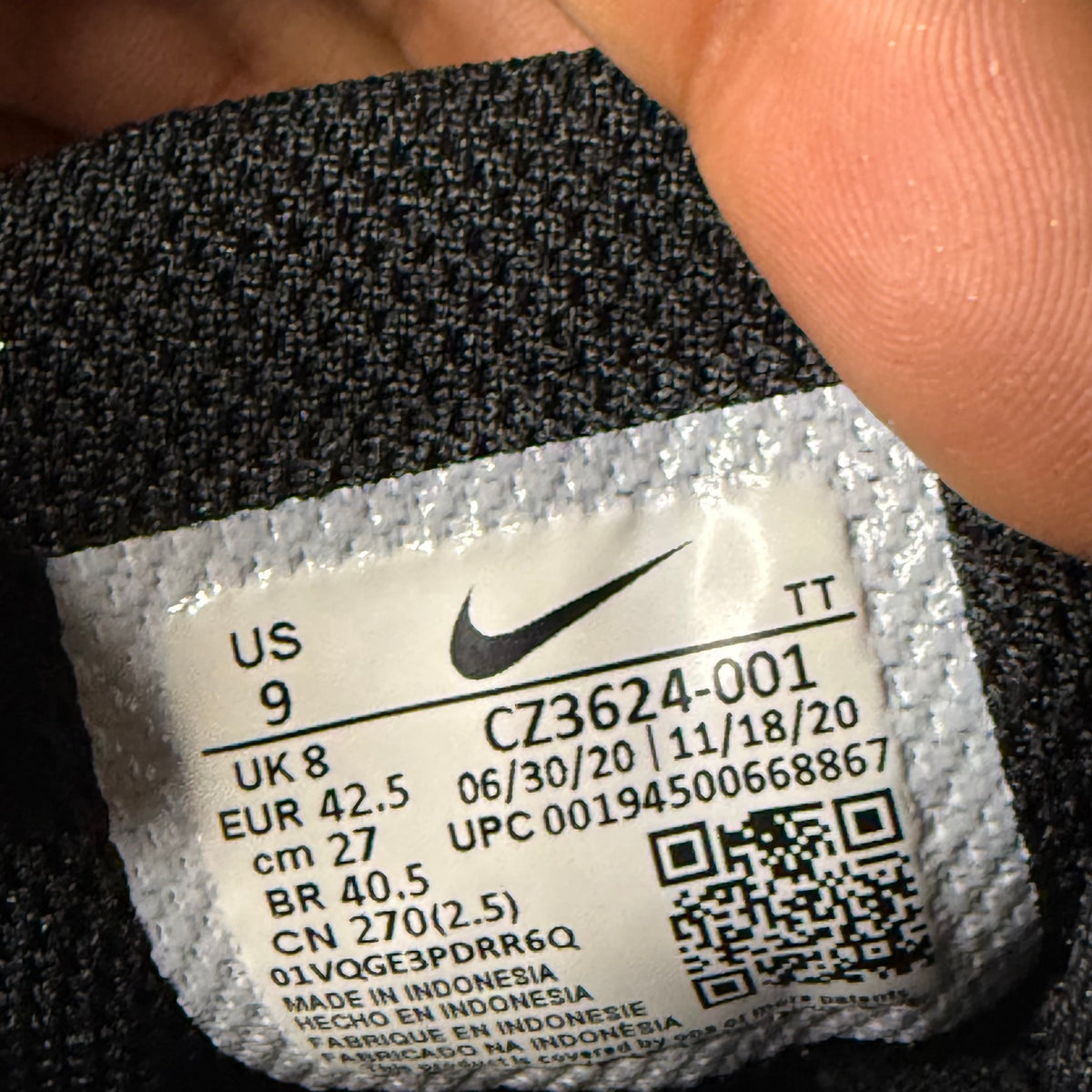 Nike Air Max 95 LeBron Lakers 9 Men “Preowned”