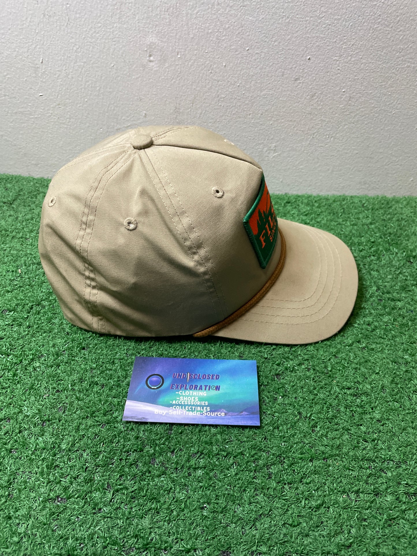Filson logger scenic patch hat