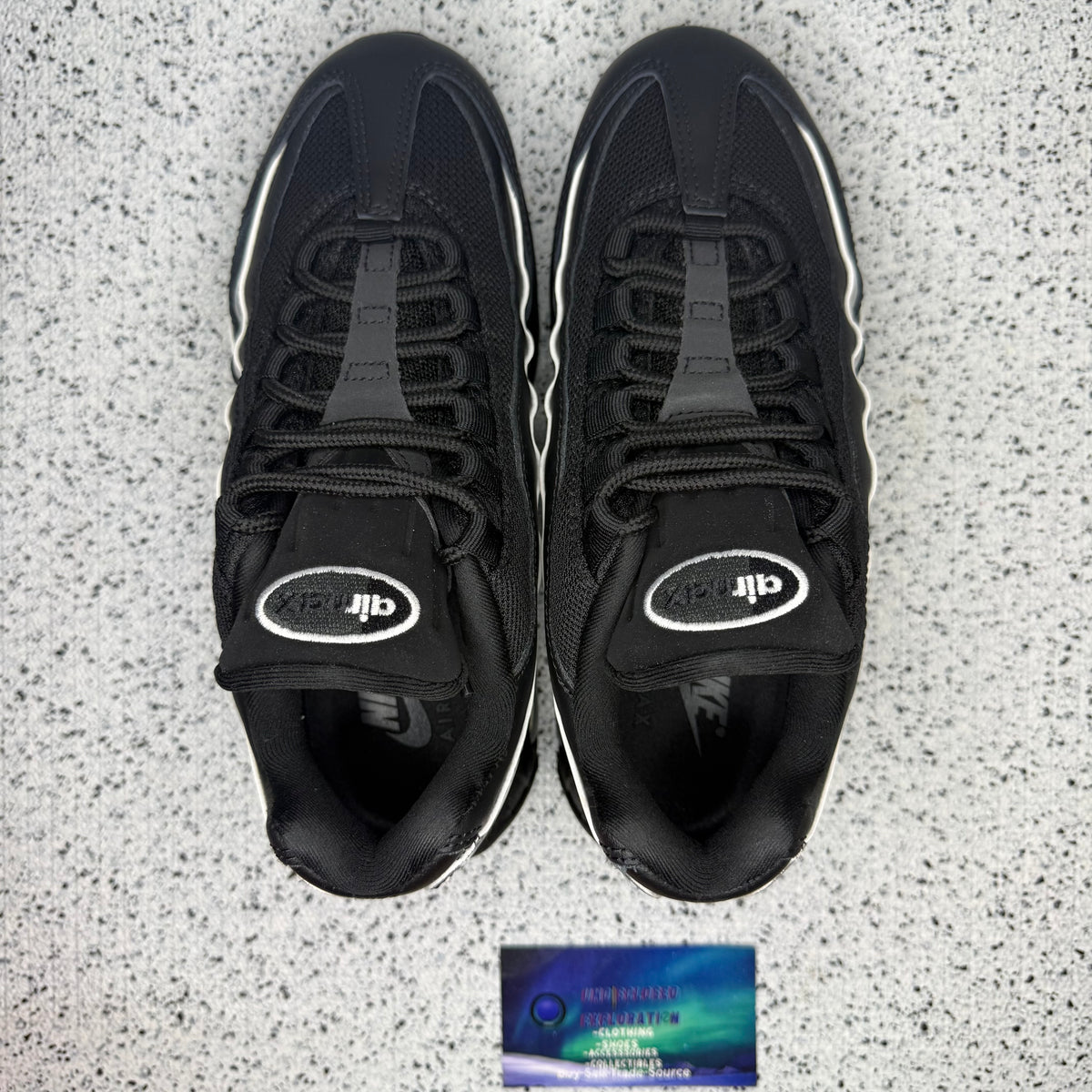 Nike Air Max 95 Big Bubble Black Metallic Silver