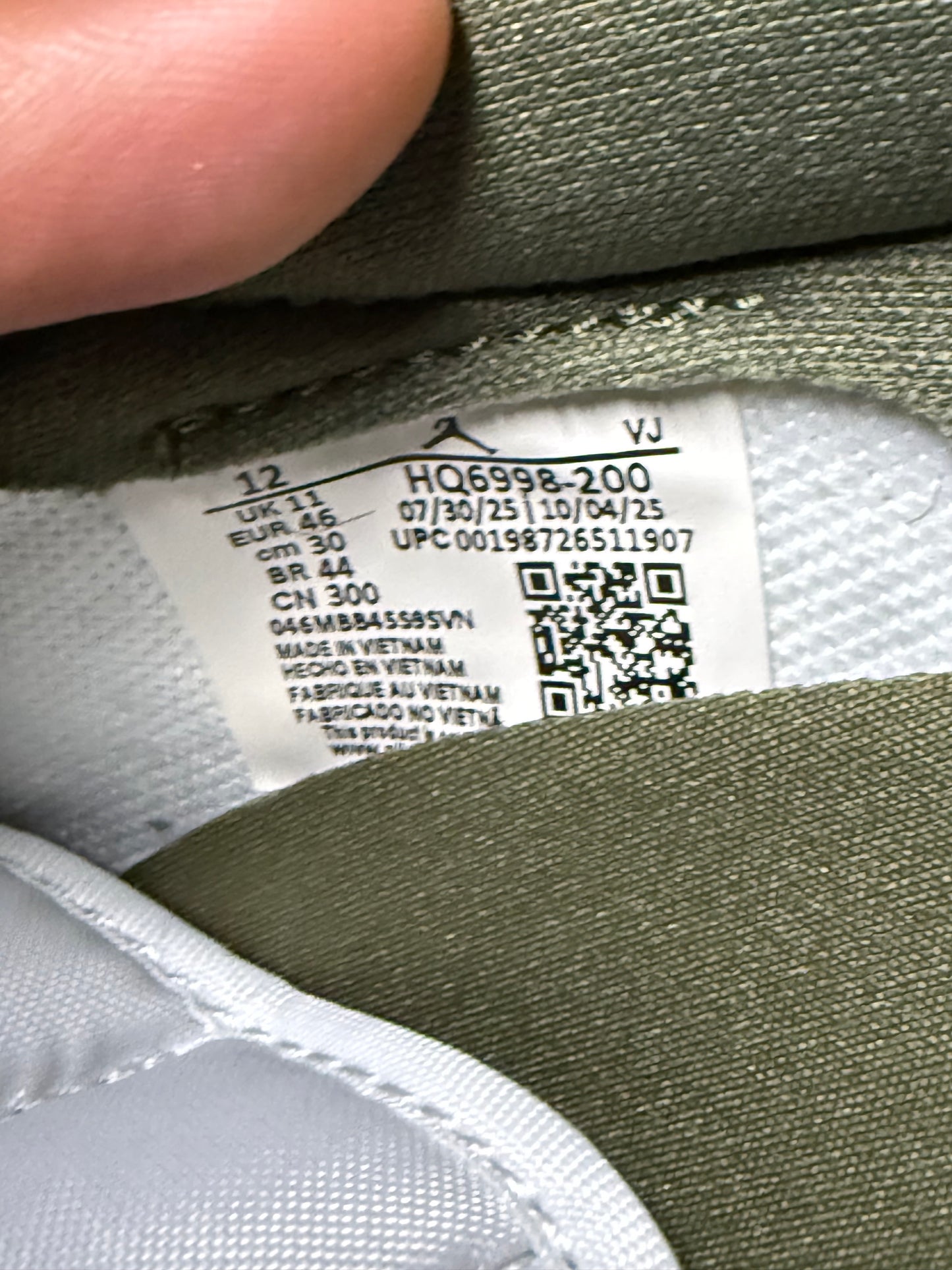 Jordan 1 Low Medium Olive