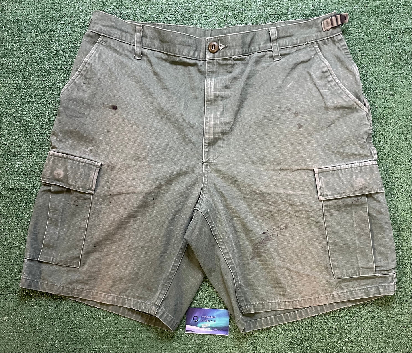 Vintage Propper olive cargo shorts