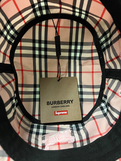 Supreme X Burberry bucket hat