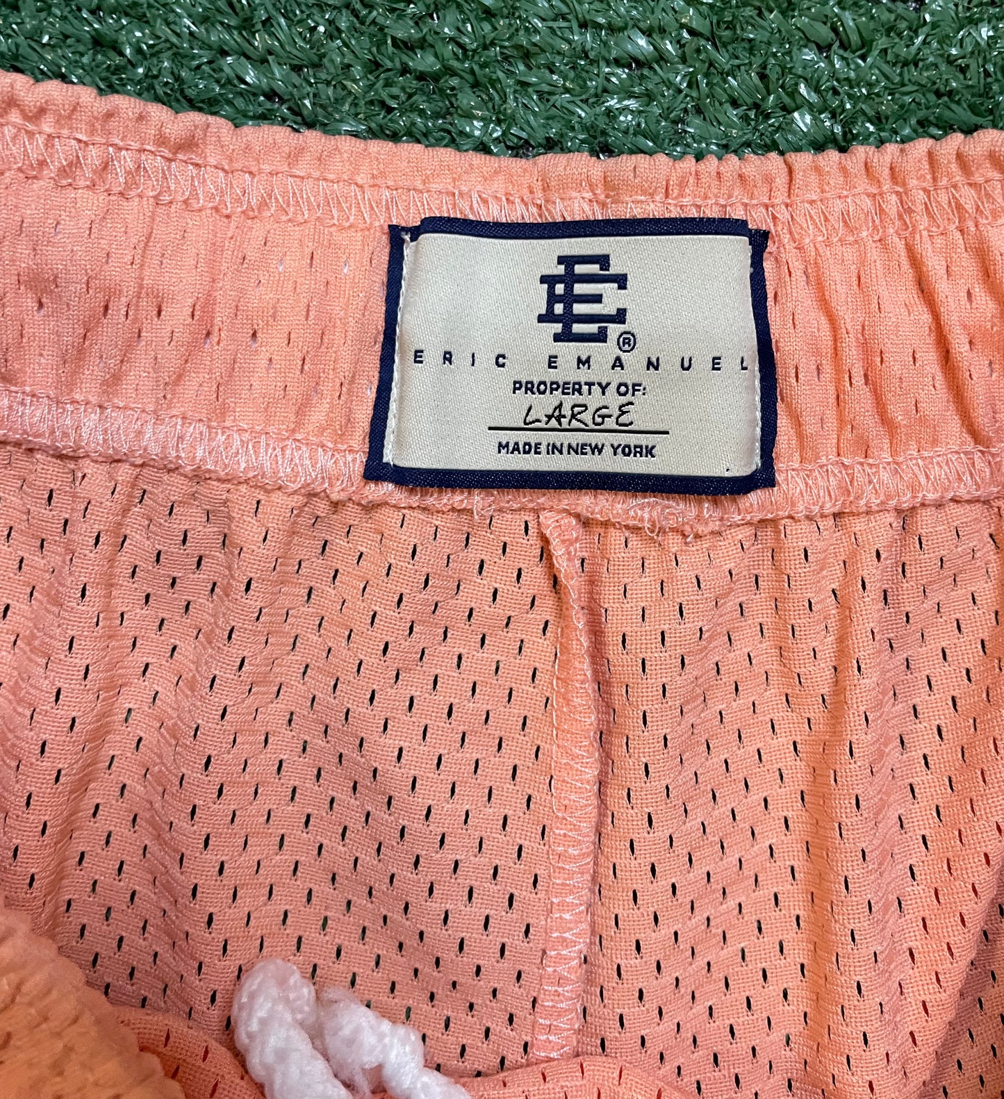 Eric Emanuel salmon shorts