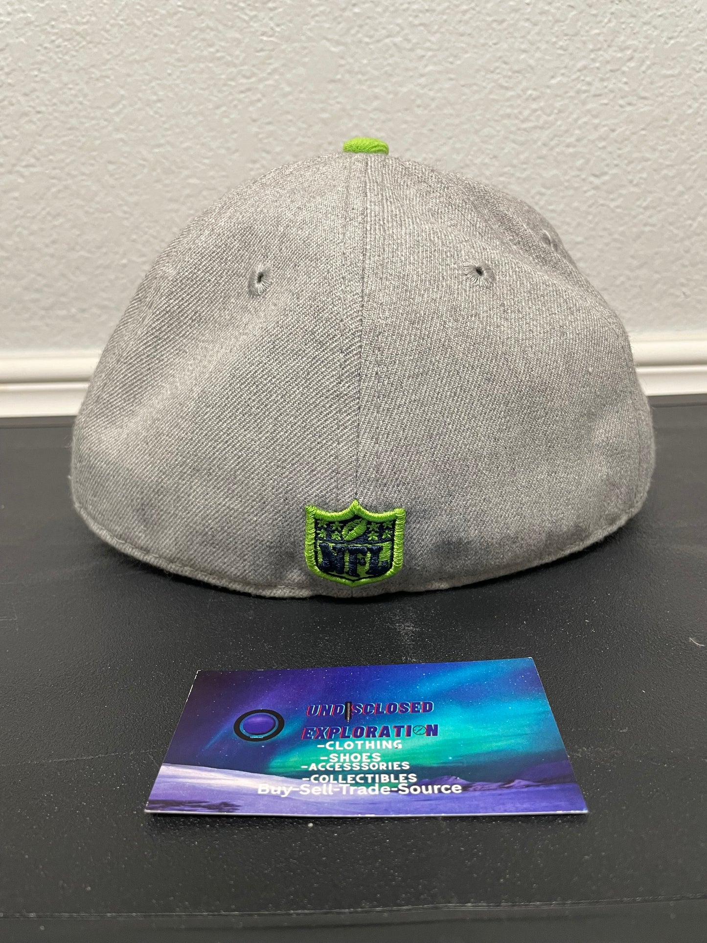 Seattle Seahawks grey fitted hat
