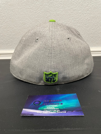 Seattle Seahawks grey fitted hat