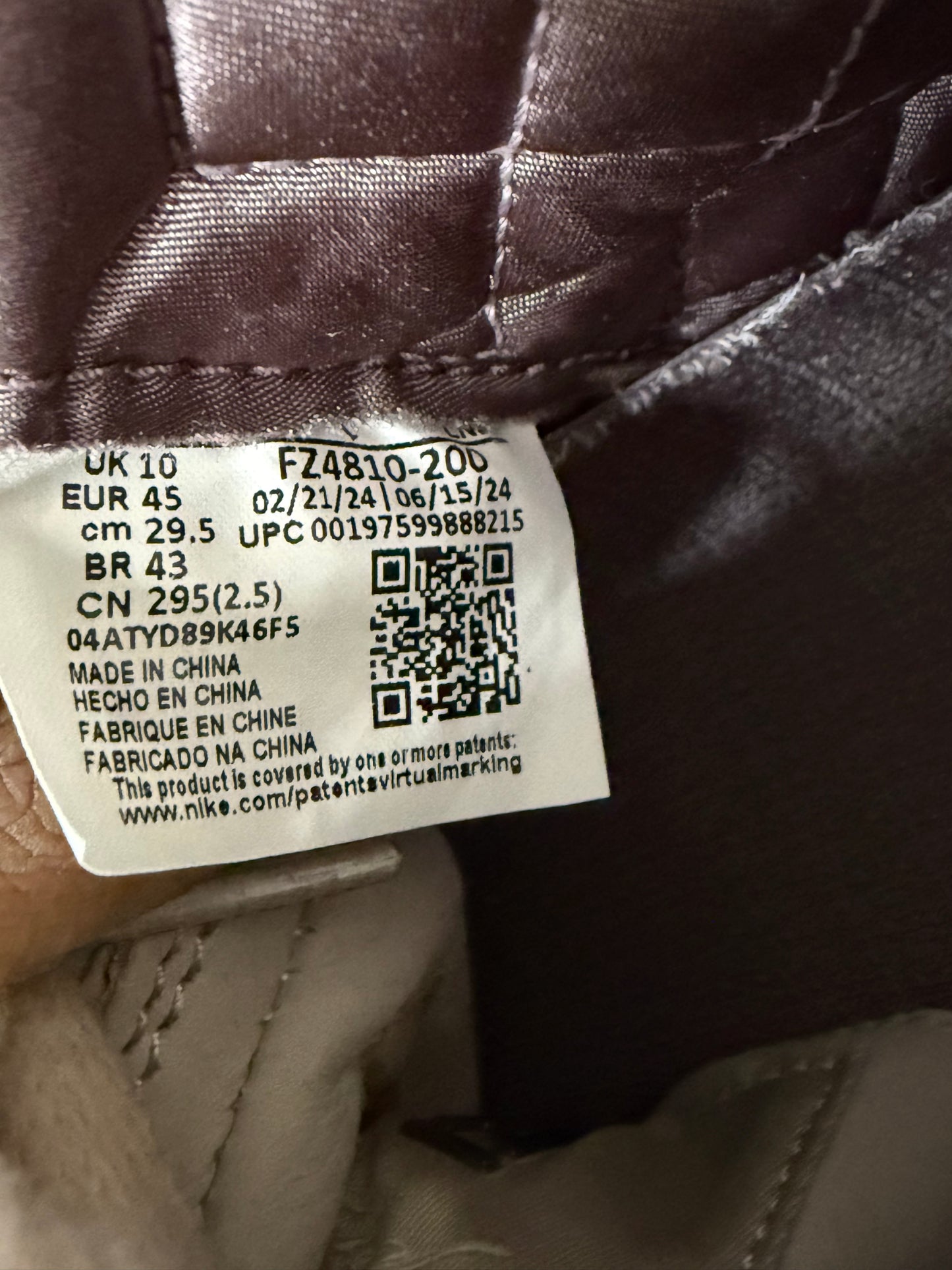 Jordan 4 A Ma Maniere While You Were Sleeping 11 Men/12.5 Women “Preowned”