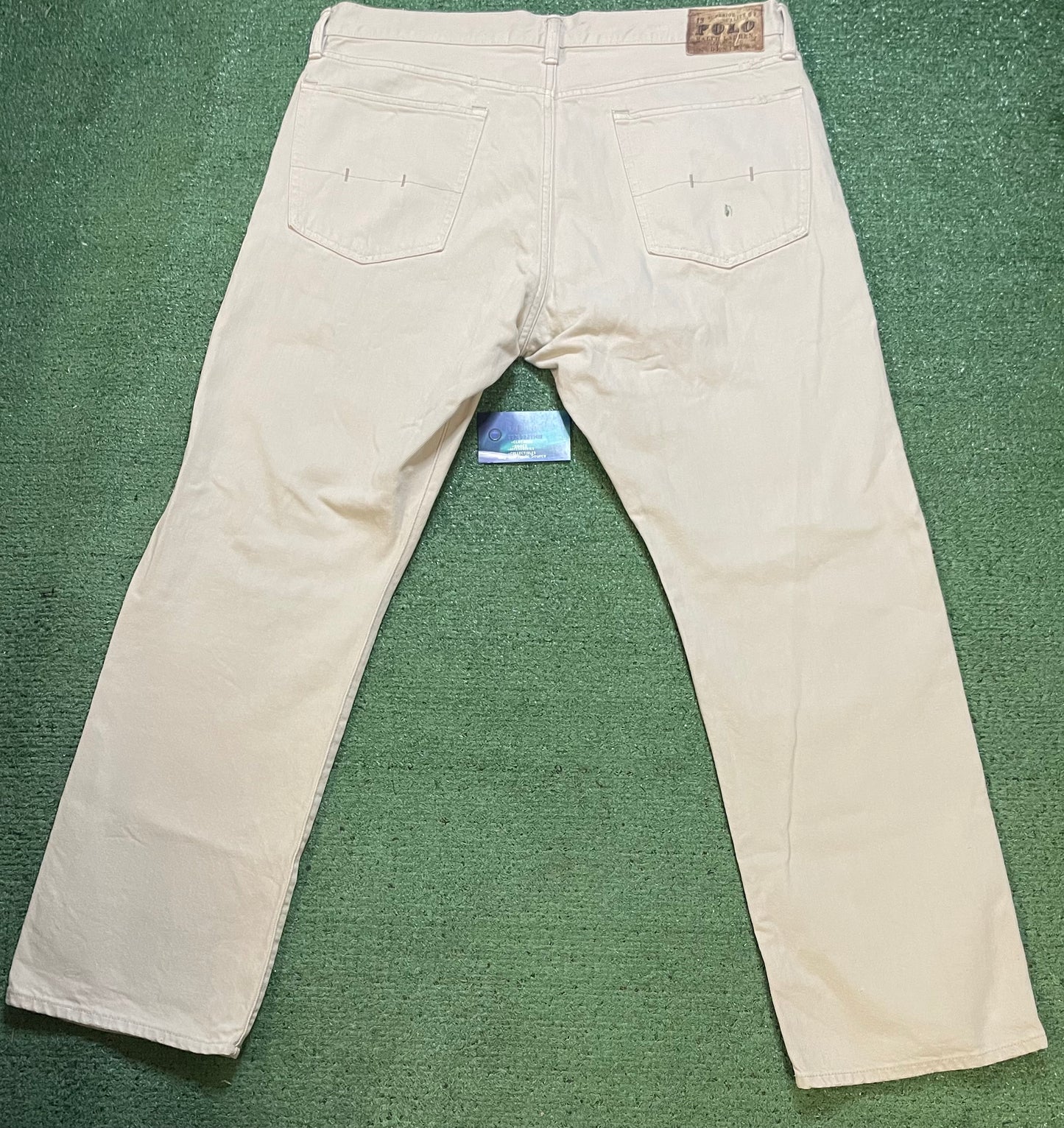 Vintage Polo Ralph Lauren beige denim jeans