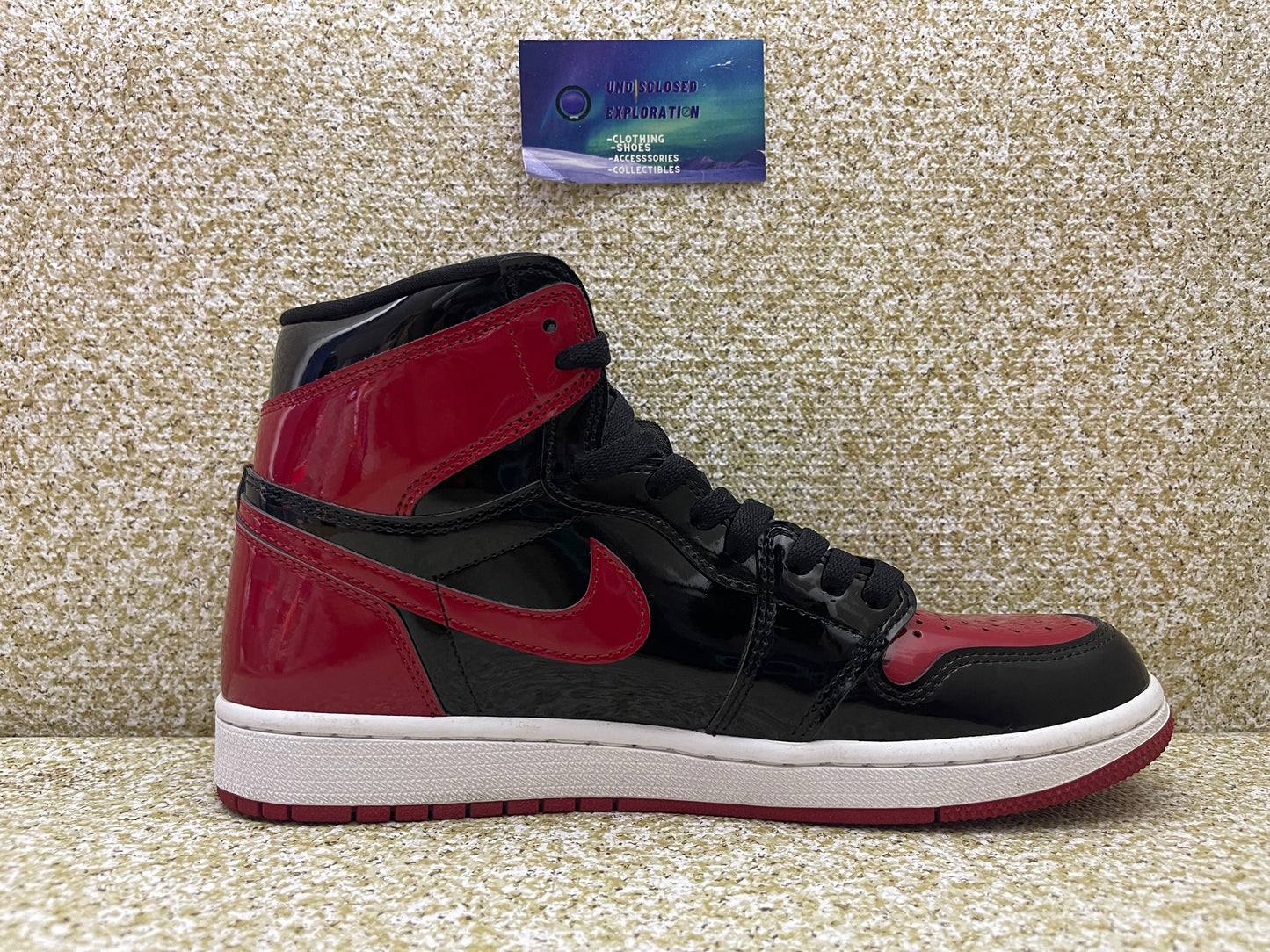 Jordan 1 Patent Bred 8.5 Men/10 Women “Preowned”