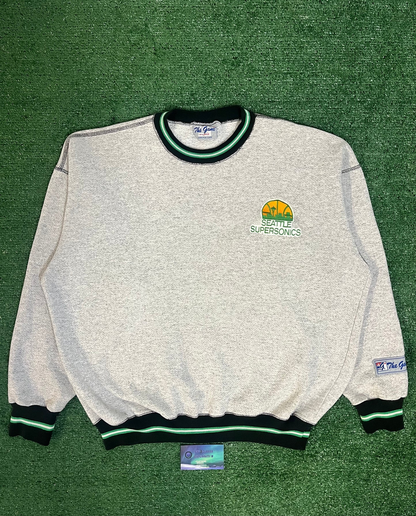 Vintage 1990s Seattle SuperSonics crewneck