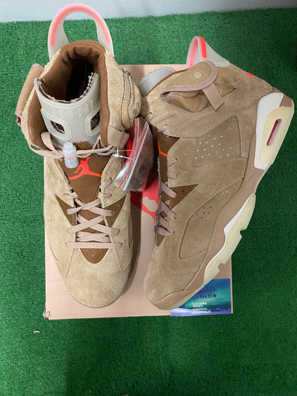 Jordan 6 Travis scott British khaki