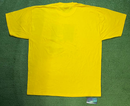 Vintage 1990s Mary Lee’s corvette yellow band tee