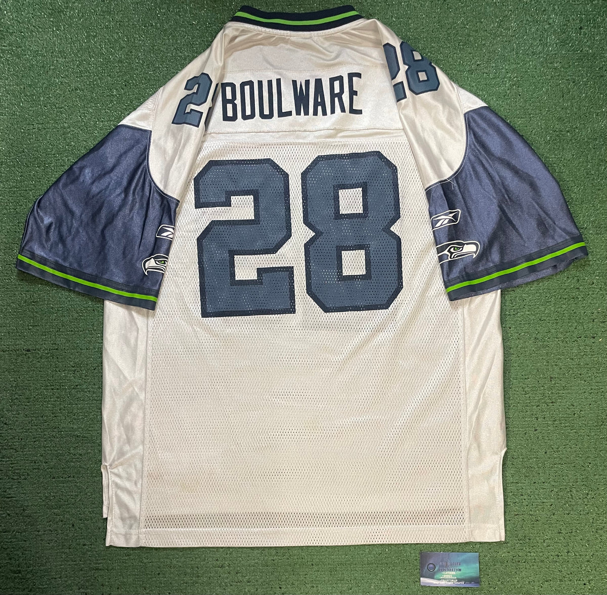 Vintage 2000s Seattle Seahawks Micheal Boulware #28 jersey