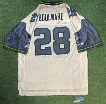 Vintage 2000s Seattle Seahawks Micheal Boulware #28 jersey