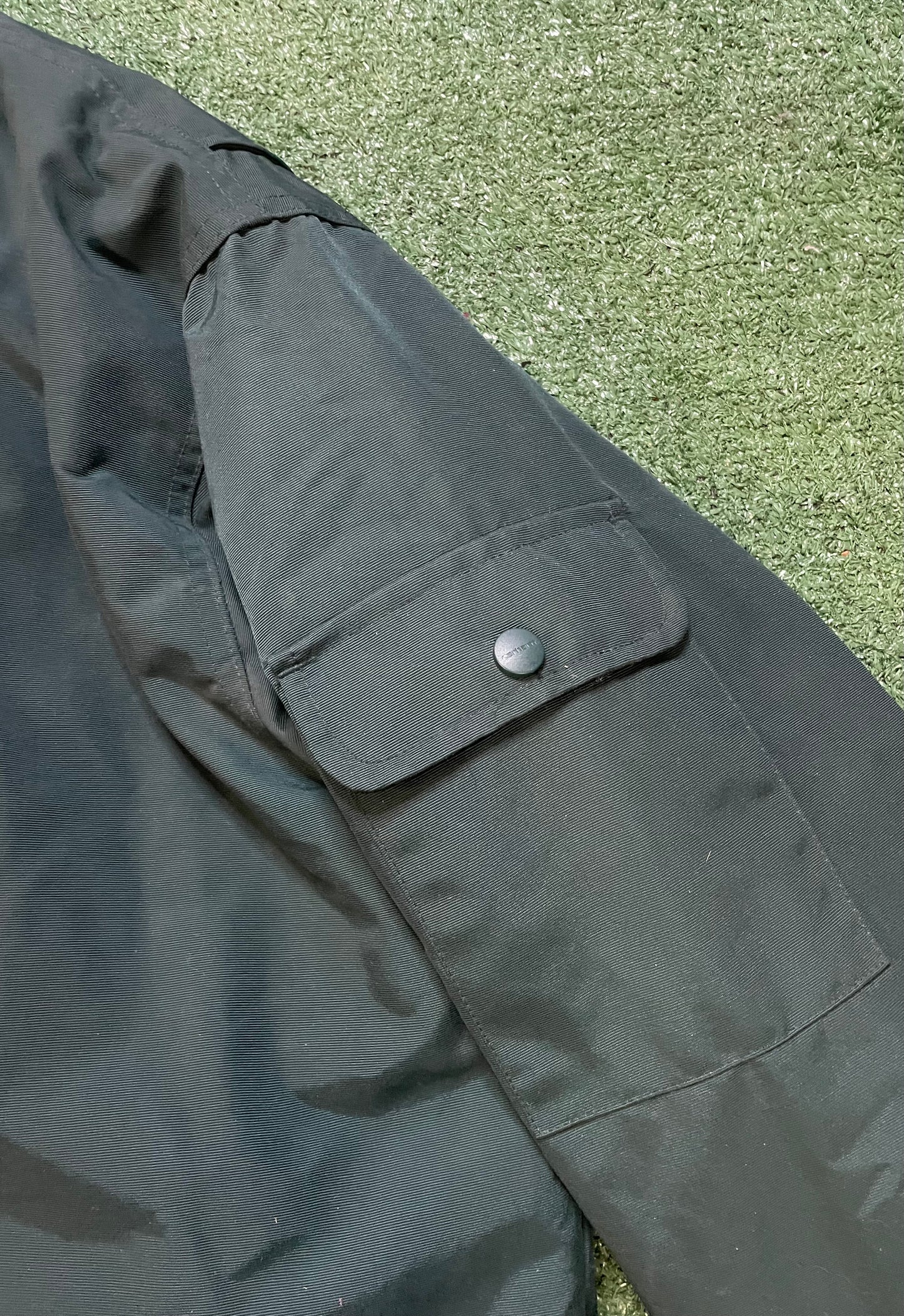 Vintage Carhartt forest green utility jacket