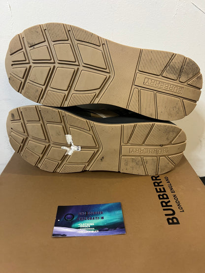 Burberry Ramsey grey archive beige sneakers 10.5men/12women(EU 43.5)
