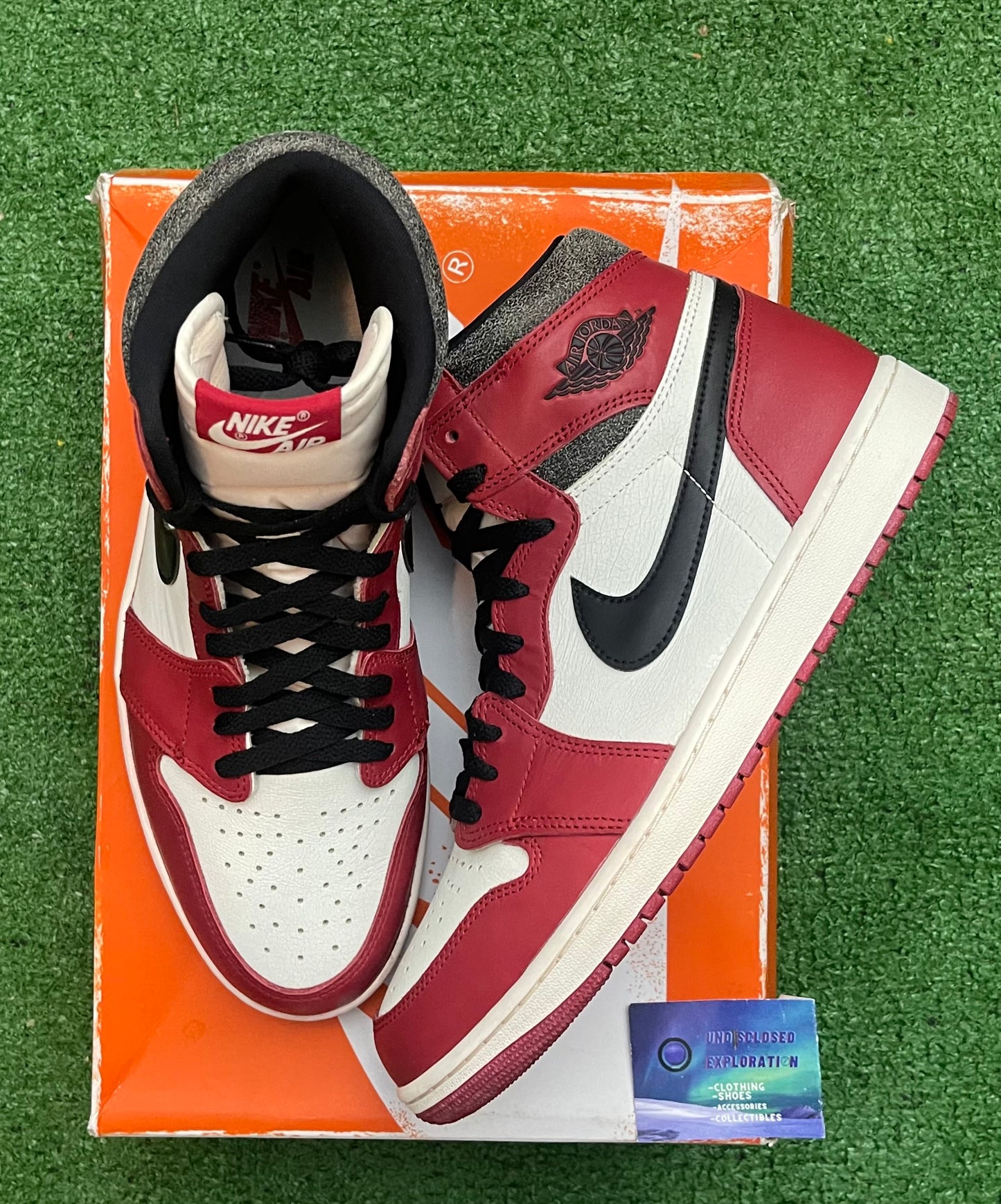 Jordan 1 Lost and found “ Preowned” Size 12 Men