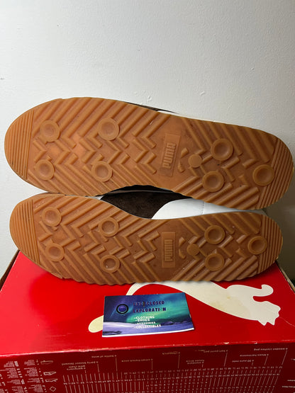 Puma Roma PF Brown and gum size 12men/13.5women