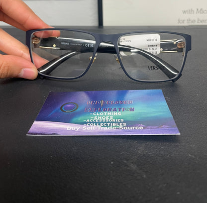 Versace blue and black VE1274 glasses