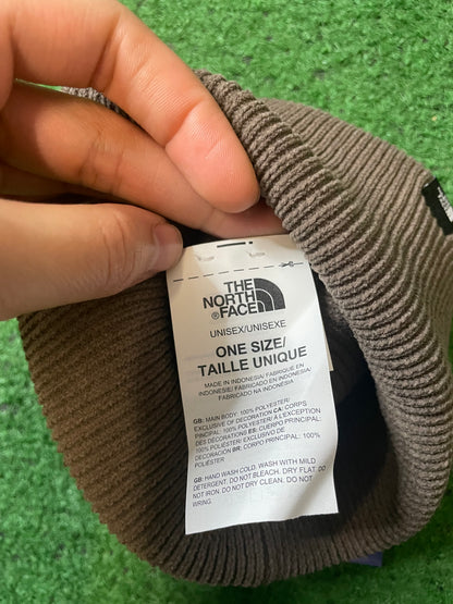 The North Face brown urban cuff beanie