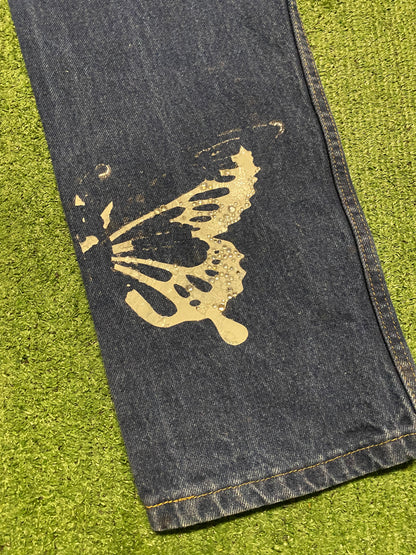 Rustler Butterfly Denim Jeans